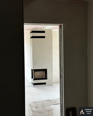 Obestavba krbové vložky Romotop HEAT L 2G S 60.44.33.23